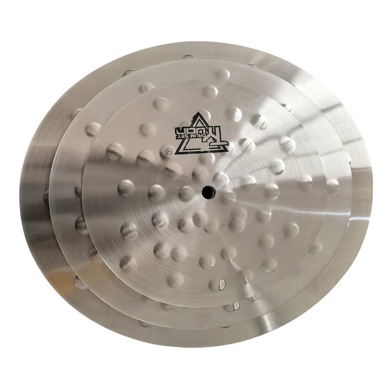 TEMU Professional 9/11/13-inch Alloy Layered Cymbals Set With Case - Stackable Cymbals Sound Projection, Dynamic Layering & Drum Kits - Durable