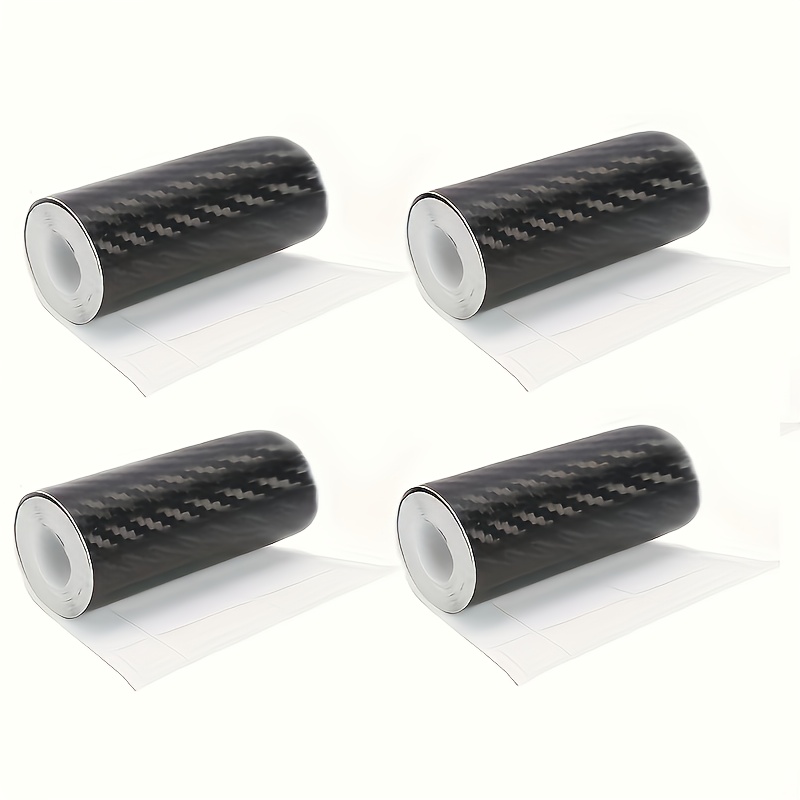 2/4 Rollen verstärkte Autoaufkleber Schutzstreifen Türschwellen-Rückspiegel-Kratzschutz, wasserfeste Folie, Fahrzeugkratzschutzfolie, rechteckige Folien, Klebestreifen, PVC-Material, langlebige Folie, Spiegelschutz, für Autobesitzer und Autoenthusiasten
