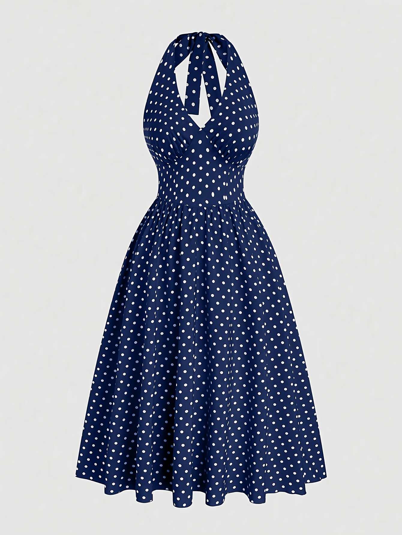 plus size halter dress sold on Temu United States