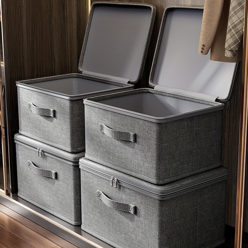 

Extra Large Stackable Waterproof Storage Box - Versatile, Spacious Organizer For