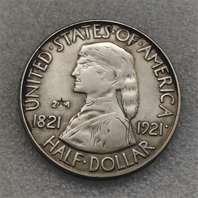 коллекционная памятная монета миссури 1921 года - железо, 2x4 дюйма, детализированная историческая копия с надписью соединённые штаты америки для энтузиастов, американские украшения 0