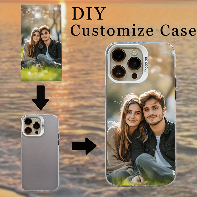 

Diy Phone , Photos, Personalized Couple Phone , Suitable For Iphone 15/14/13/12/11//pro/ Phone