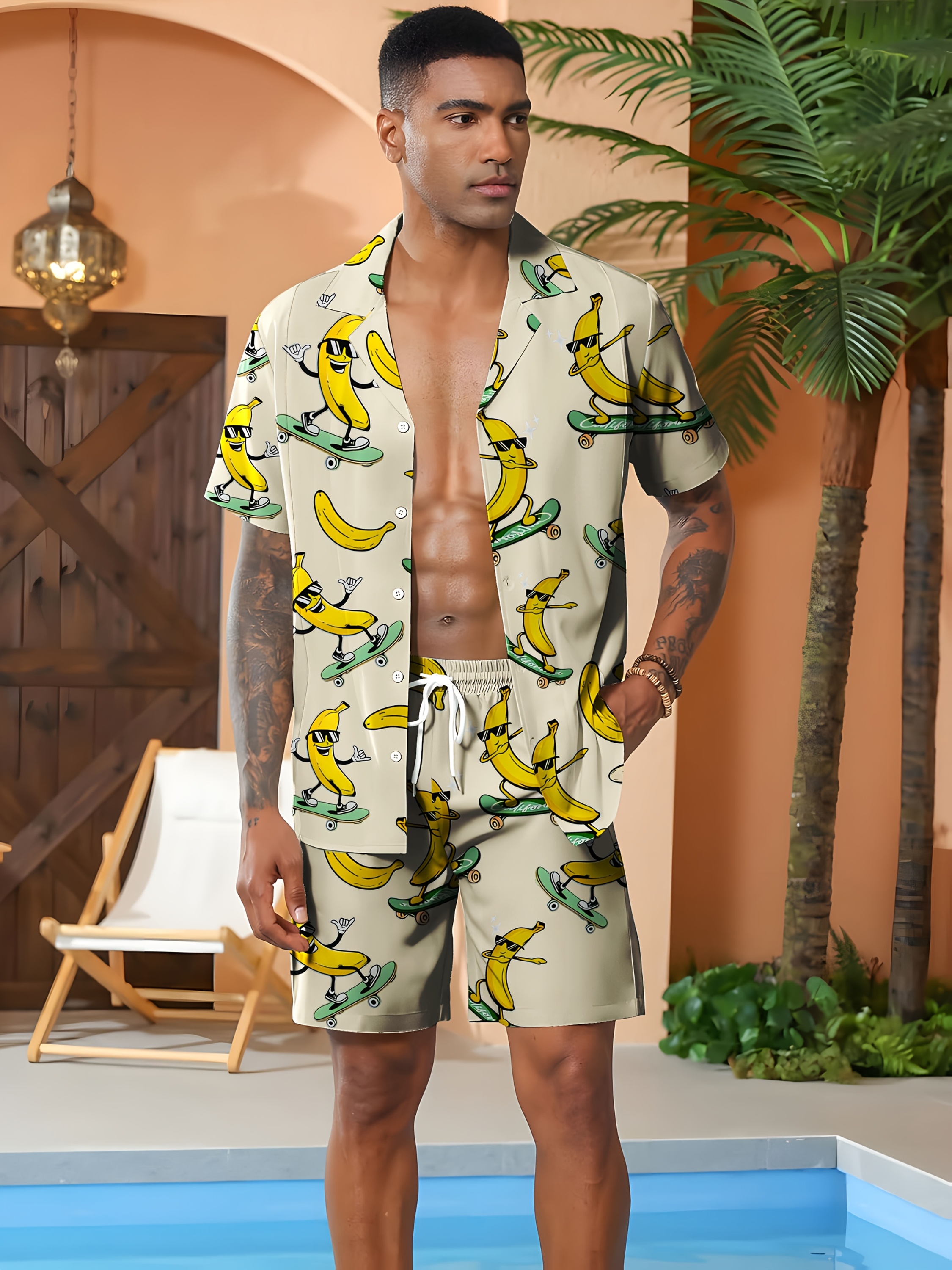 Pajama Set Cotton Mens Pajama Shorts Mens Pure Cotton Pajamas Set