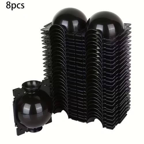 8pcs reusable box rooting ball grafting tool for plant seedlings high pressure root machine air layering propagation kit propagator basin rooting device for indoor and outdoor garden supplies