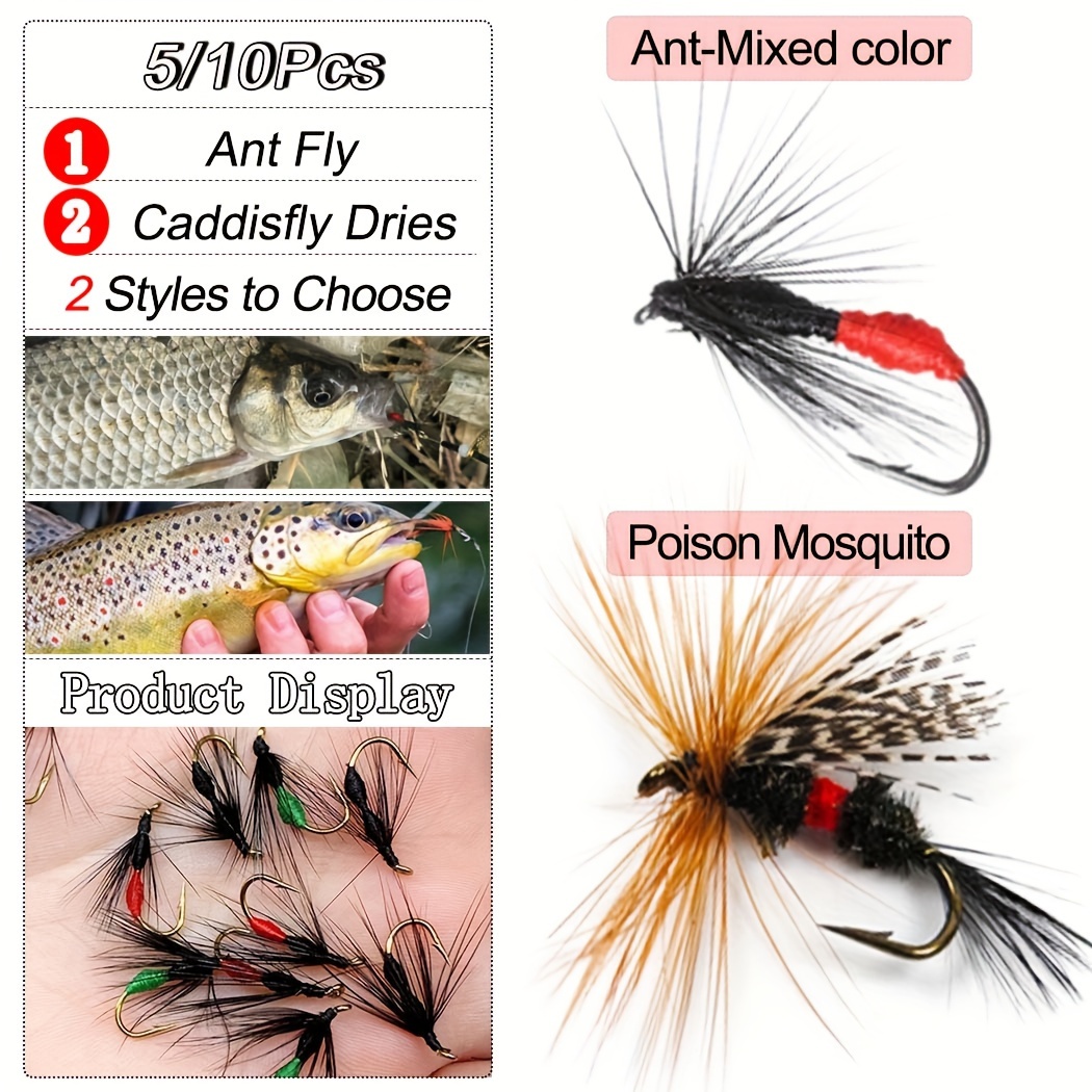 Hand-tied Fly Fishing Flies Assortment - Bionic Nymph Bait Kit For Trout,  Bass, And Salmon - Premium Quality And Realistic Design - Temu United  Kingdom