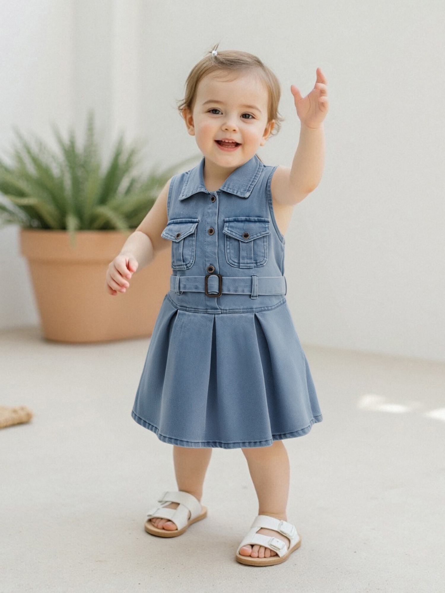 denim dress 4t Vintage LEE Denim Jumper Dress, Little Girl 4T, USA Made