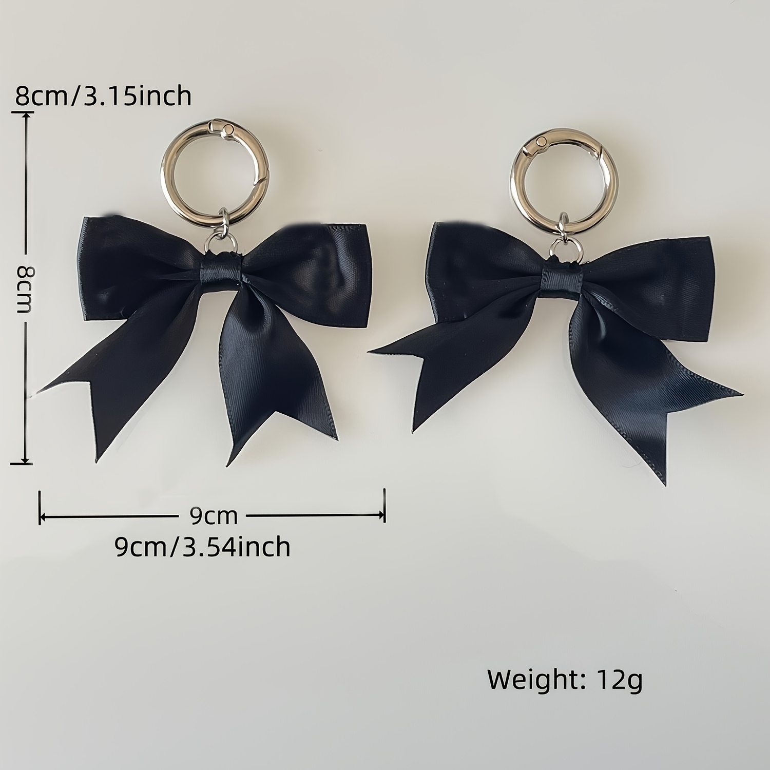 TEMU 2er-Set Schuhclips mit Satin-Schleife, verzahntes Detail aus Zinklegierung, Charms, für Stiefeldekoration - Elegante Schuhverzierungen mit Band,