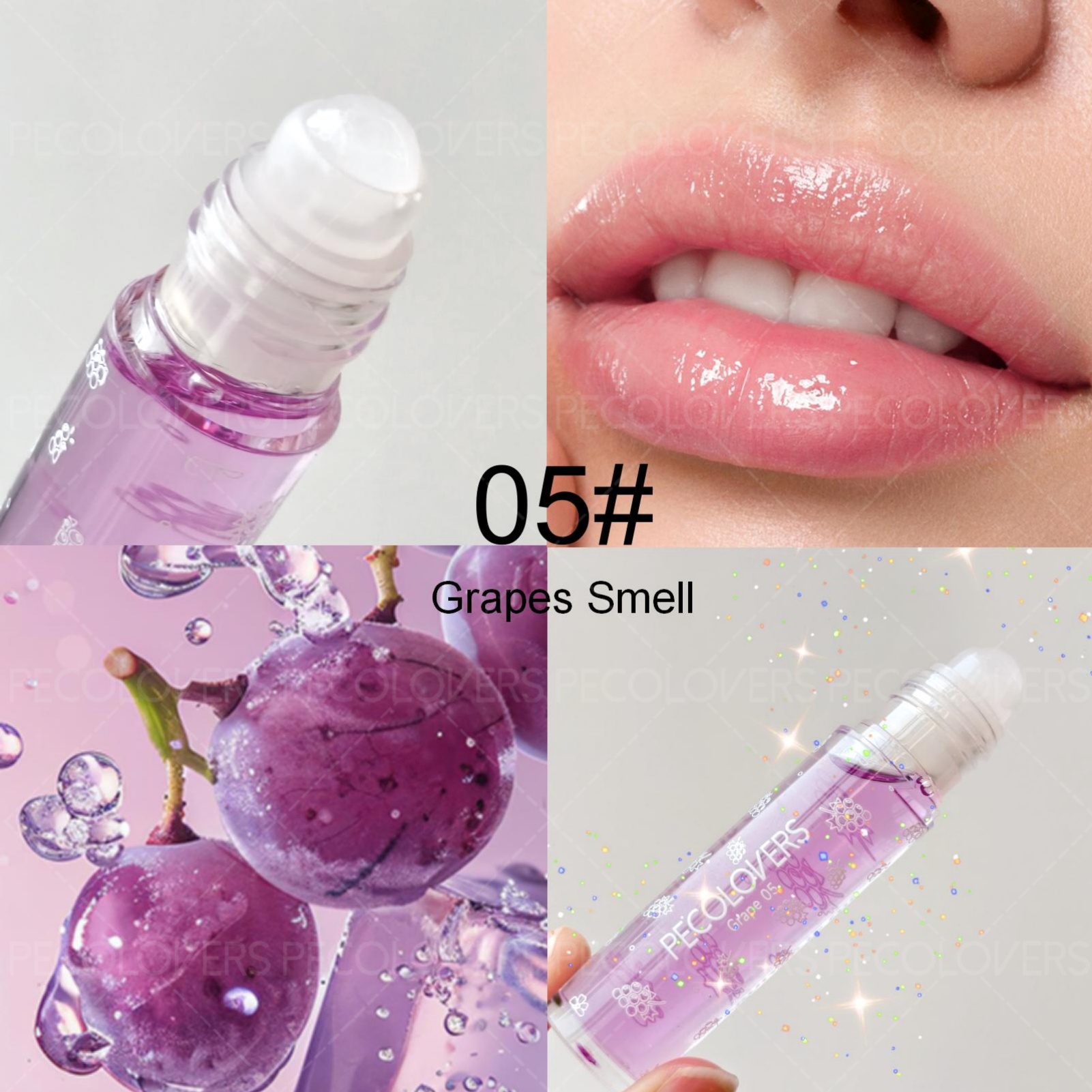 Glossy Lip Gloss & Transparent Lip Oil, Waterproof
