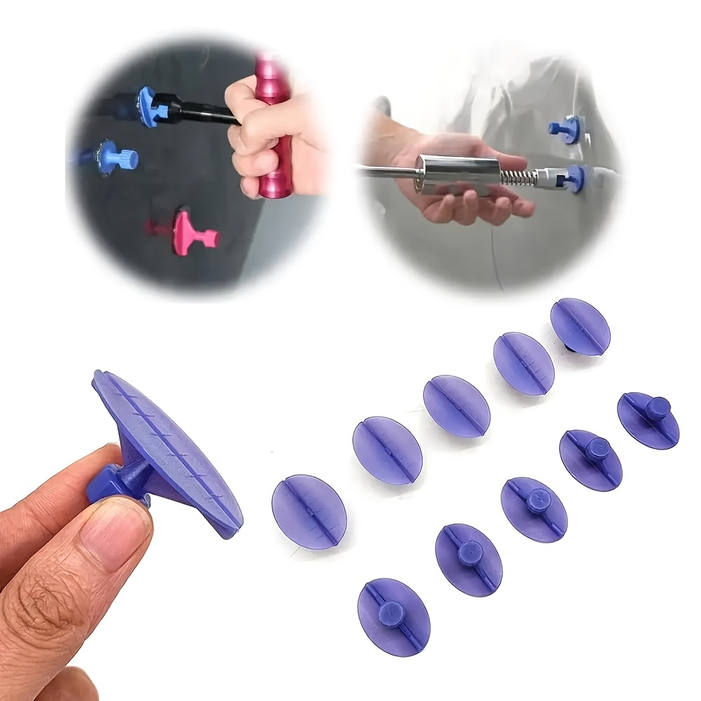 10pcs Car Dent Removal Tabs Paintless Dent Removal Tools Glue Repair Hail Removal Tabs High Quality