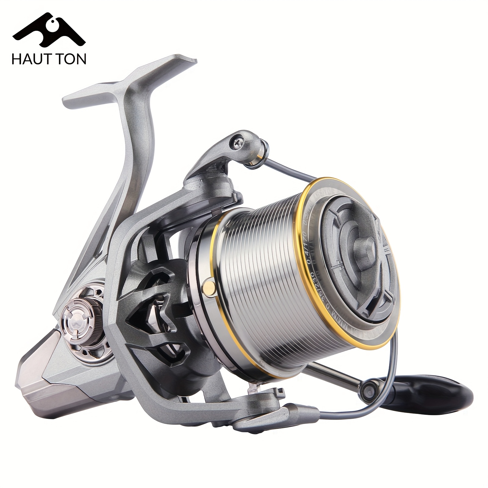 * Large Reel NGK Generation 8000/9000/10000/12000, for Surf Fishing and Sea  Fishing, 25kg * Braking Force, Anti-Corrosion Metal Structure, Metal Spool,  Metal Lever, Metal Teardrop Line Guide, ...
