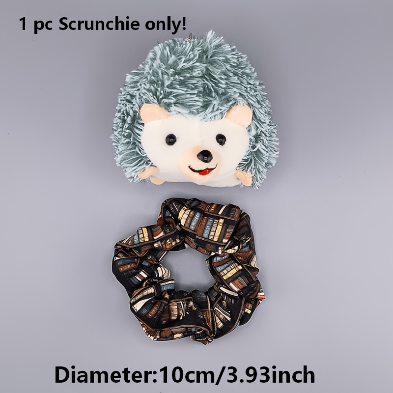 TEMU 1 Elegante a Scaffale di Libri, un Elastico per Capelli ad Elasticit� e Durevolezza, un Accessorio per Capelli, Fascia e Elastico per Protezione