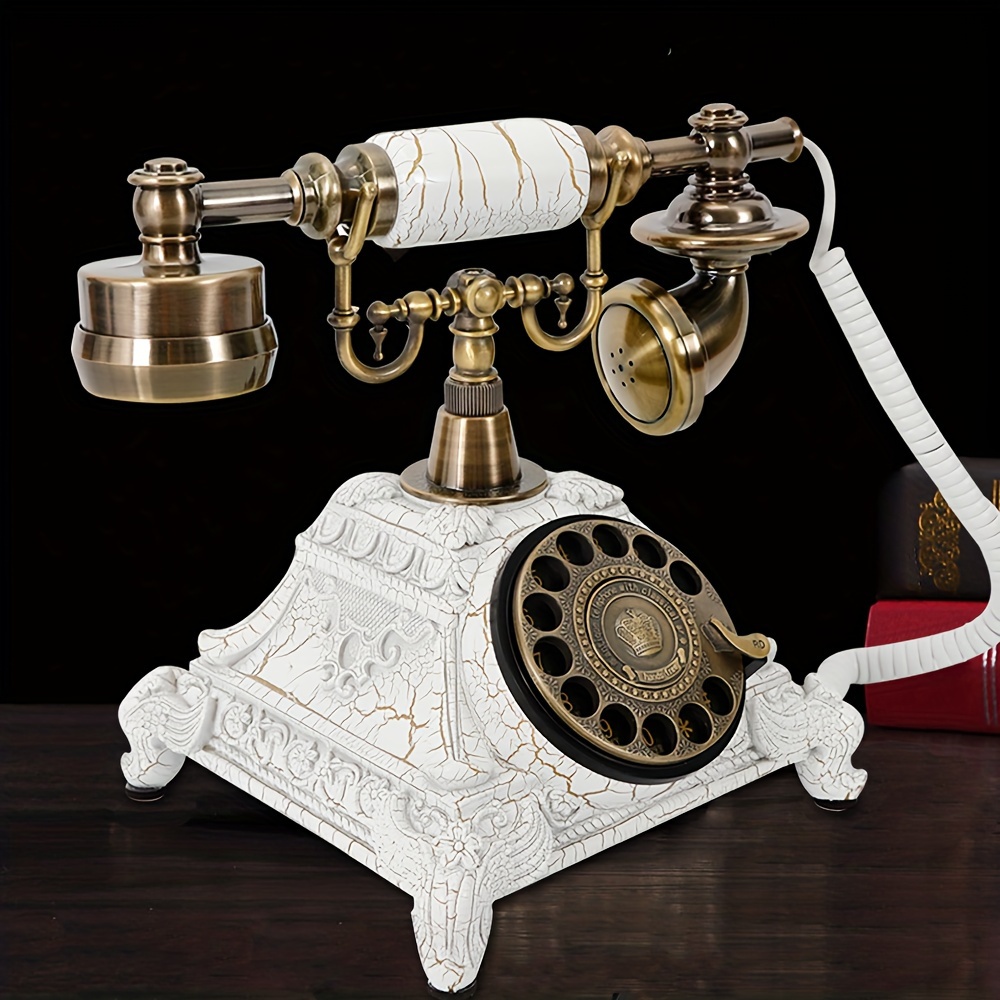 

Vintage Antique European Style Old Fashioned Handset Telephone