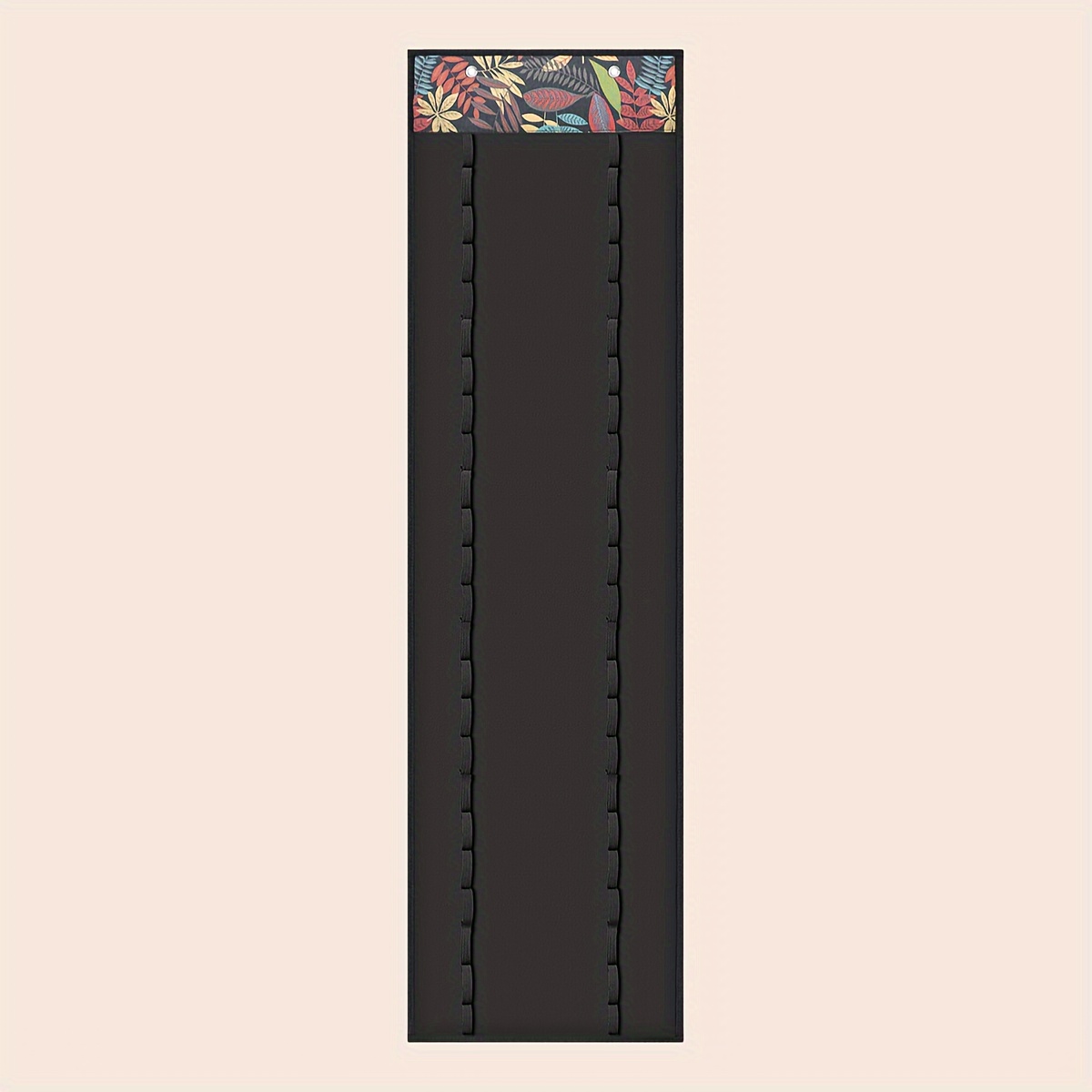 Cheonet 48-slot Vinyl Roll Organizer With Pvc Bundle - Wall Mount/door Hanging Storage Solution, Fabric, Ideal For Craft Vinyl & Gift Wrap Organization