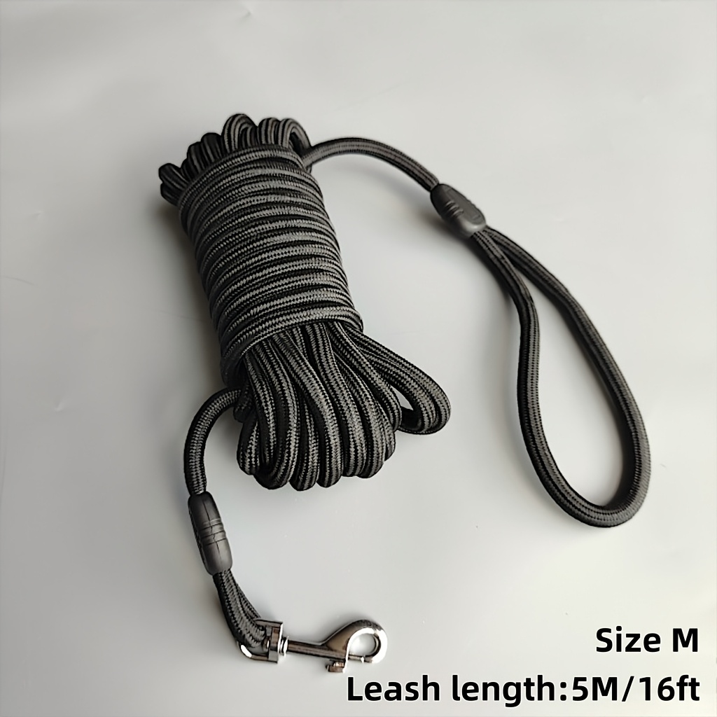 E-shop 360° Schwerlast-Hundetrainingsleine ohne Verheddern, /5m/10m/15m, Langlebiges PP-Material mit Metallverschluss