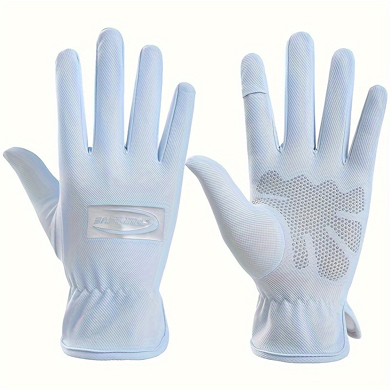 Monochrome Thin Breathable Gloves Elastic Non slip - Temu
