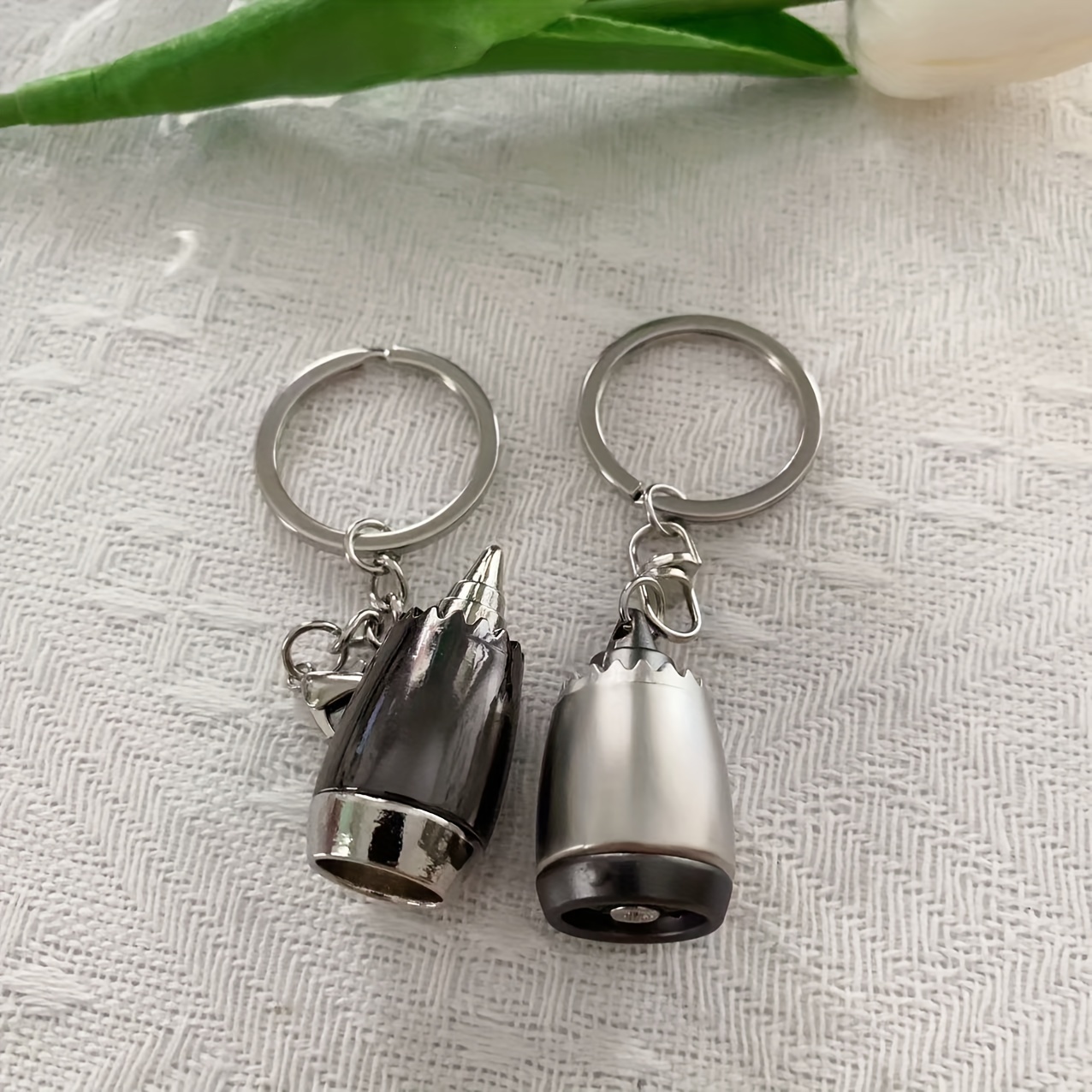 

Mini Aircraft Engine Key Chain, Mini Simulation Key Chain, Key Chain