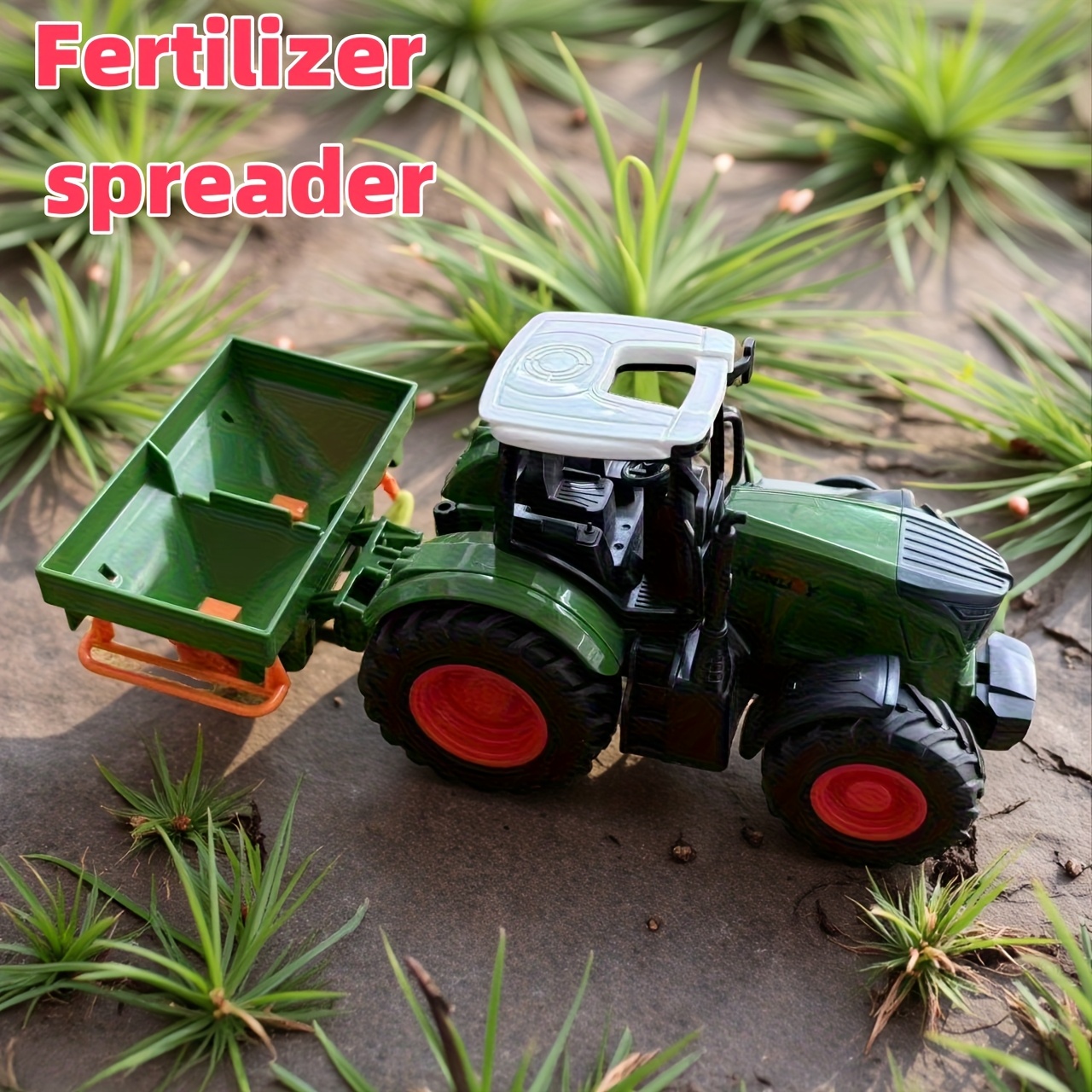 Agricultural Tractor Toy with Farming Tool