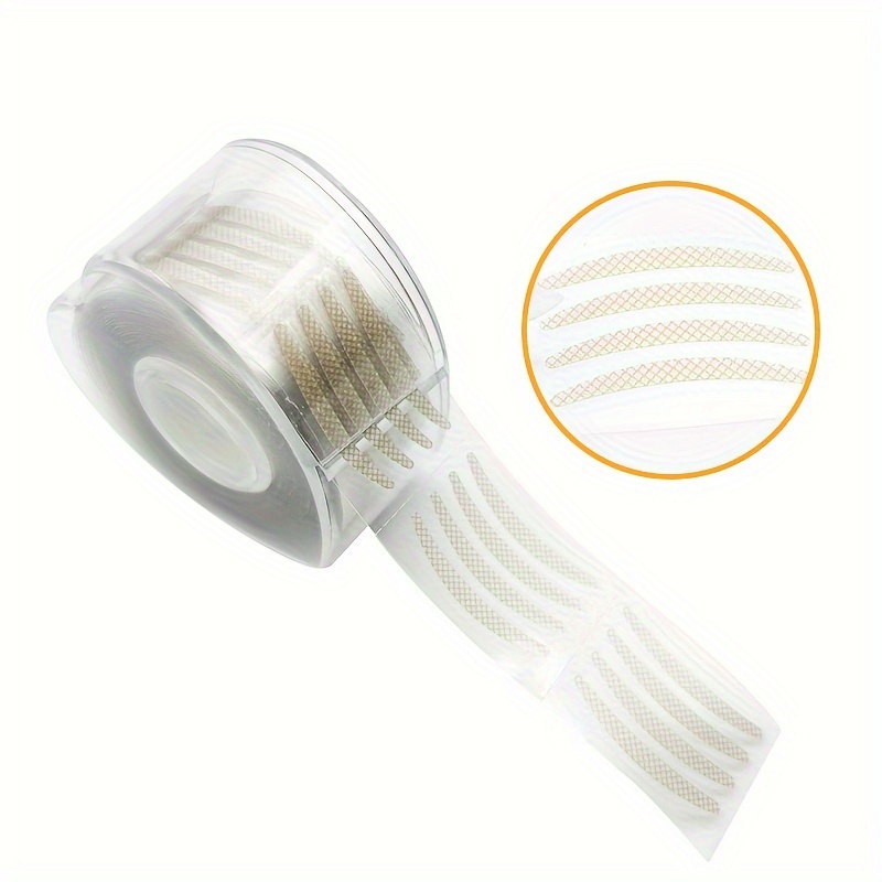 

Roller Eyelid Stickers Invisible Flesh Tone Matte Lace Mesh Double Eyelid Stickers 300 Stickers