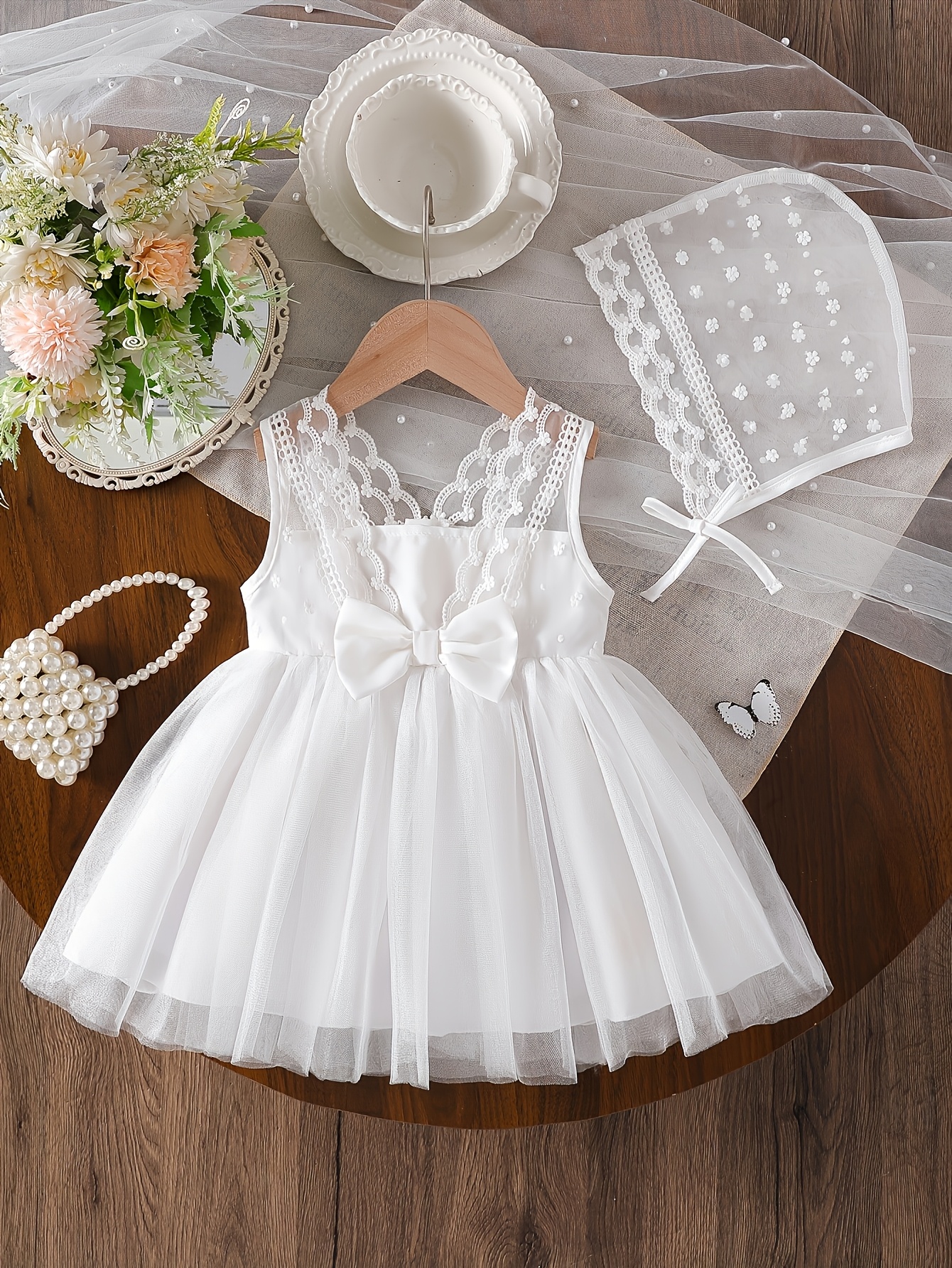 flower girl dress 2t sold on Temu United States