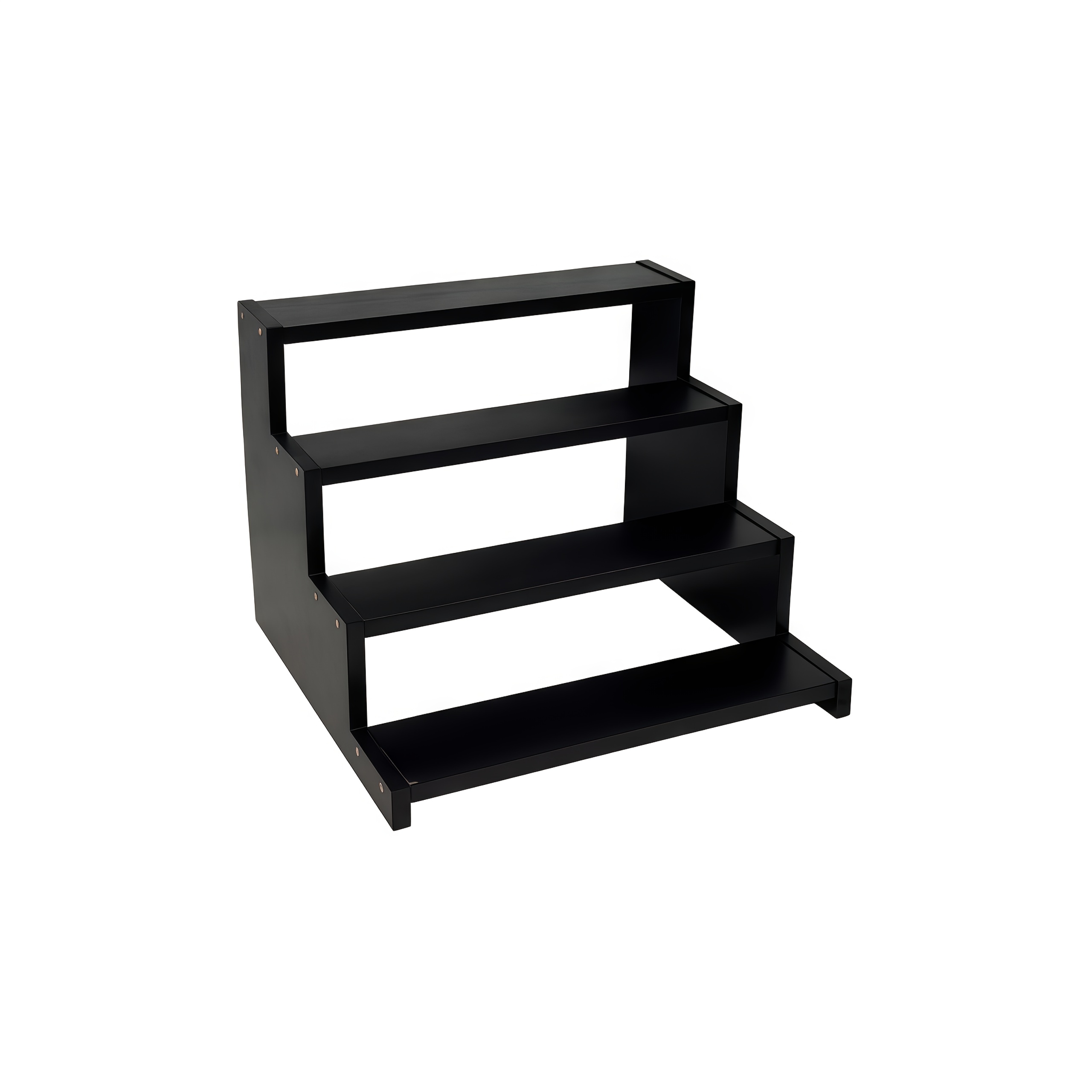 TEMU 1 Wooden 4-tier Multifunctional Storage Rack | Perfume And Cosmetic Organizer For Bathroom, Bedroom, Kitchen, Dressing Room, Office, Study,