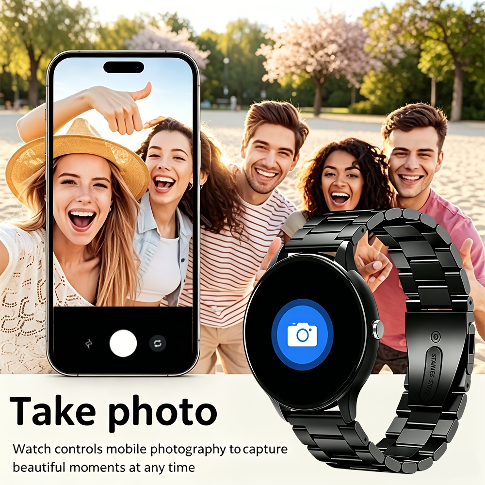 High Definition Color Screen Smartwatch with Wireless Calling & Notifications