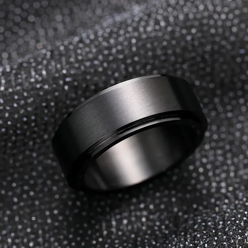 1pc mens rotatable wide ring casual party clothing accessories birthday gift for friends Product details 6