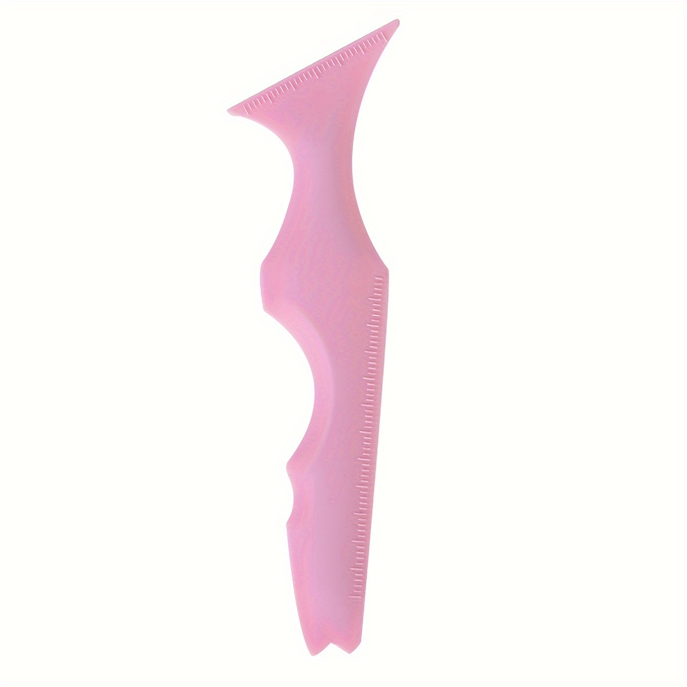 TEMU Reusable Silicone Beauty Ruler, Perfect For Eyeshadow, Highlighter, Lipstick, And Eyeliner Application. A Simple Makeup Tool That Serves As An