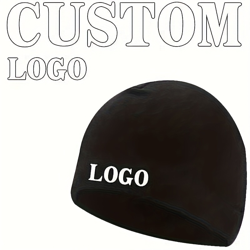 1pc Customizable Beanie, Fashionable Unisex Warm Winter Hat, Men' Weather Headwear