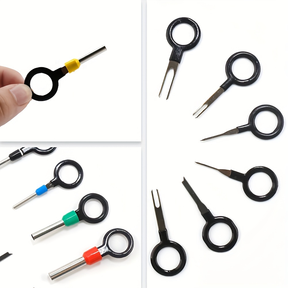 150-teiliges Ring-Crimp-Klemmen-Set – Isolierte Kabelschuhe O-Typ, PVC+Kupfer, 10 Größen, In Aufbewahrungsbox – Für Auto, Motorrad & Elektrik