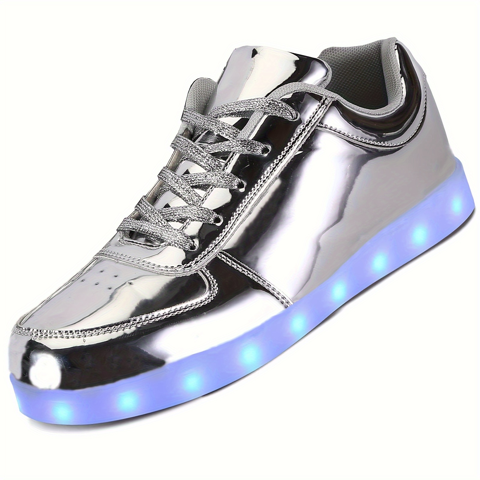 mens led light up shoes led skate shoes dancing sneakers low top usb charging shoes temu region name