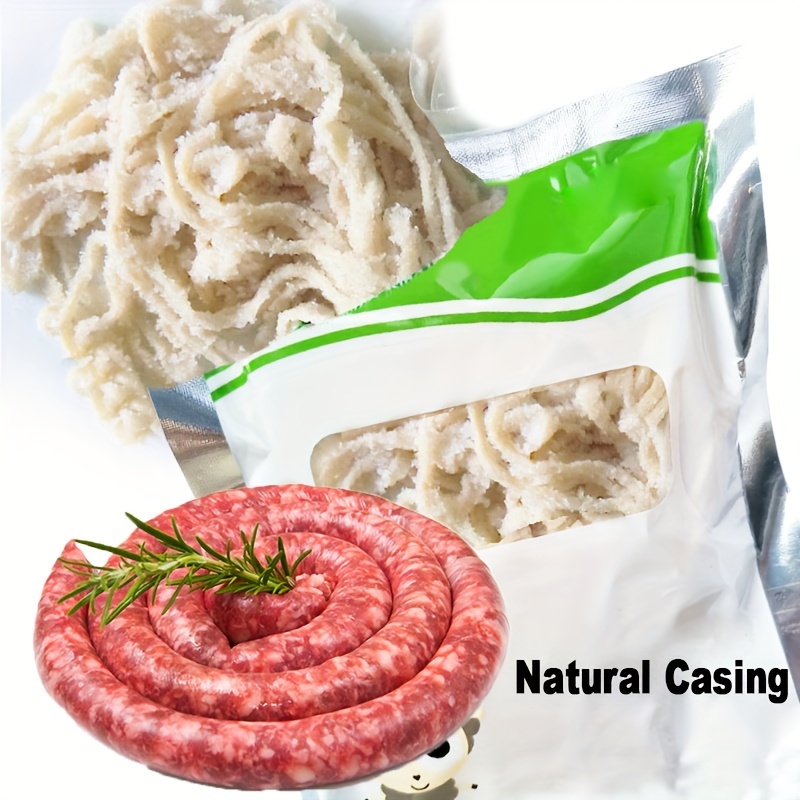 TEMU Tools For Making Smoked Dry Meat Sausages Using Natural Sheep Casings, Ideal For Grilling And Bbq.