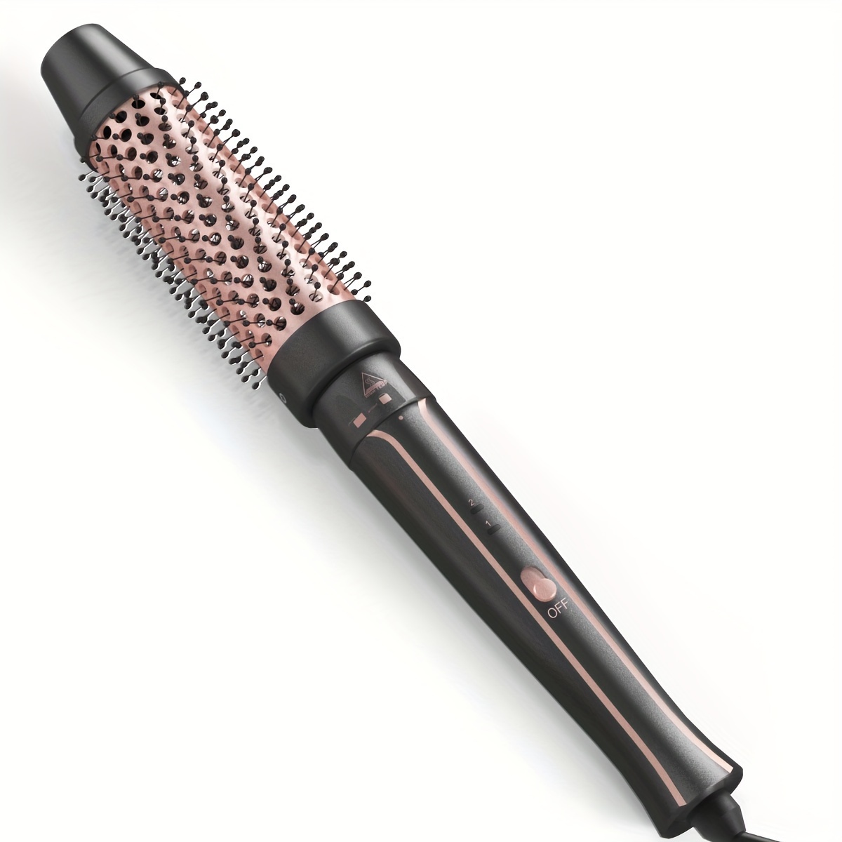 

Thermal Brush, 1 1/2 Inch Heated Round Brush Create Blowout Look & Natural Curls, Dual Voltage Ceramic Curling Iron With Detachable Brush Head Design For Easy Carrying, 30s Fast Heating