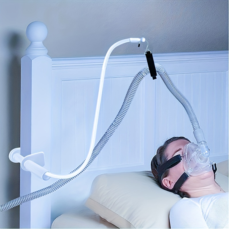 

1 Set Of Fixers - Bedside Hangers To Avoid Tangling, Prevent Clogging, Keep The Air Hose From Your Face And Arms, Let You Sleep Better