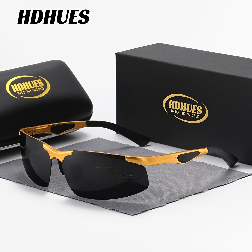 Premium Oversized Polarized Women's Men Sunglasses - Temu