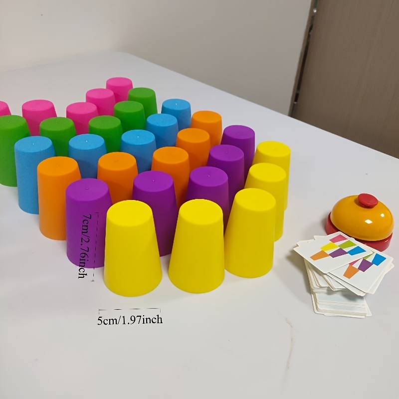 30pcs Family Game Night Quick Stack Cup Set