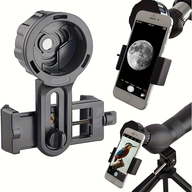 

Smartphone Adapter For Binoculars, Monoculars & Microscopes - Ideal For Adventure Photography, Professional, Compatible With Any Smartphone