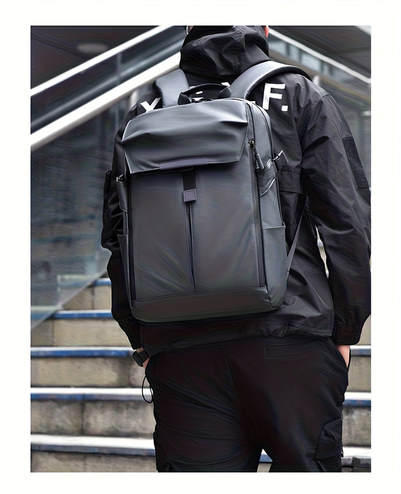 Large Capacity Casual Travel Laptop Bag, Multifunctional Men's Backpack, High-End Business Work Commuter Backpack, Basketball Bag