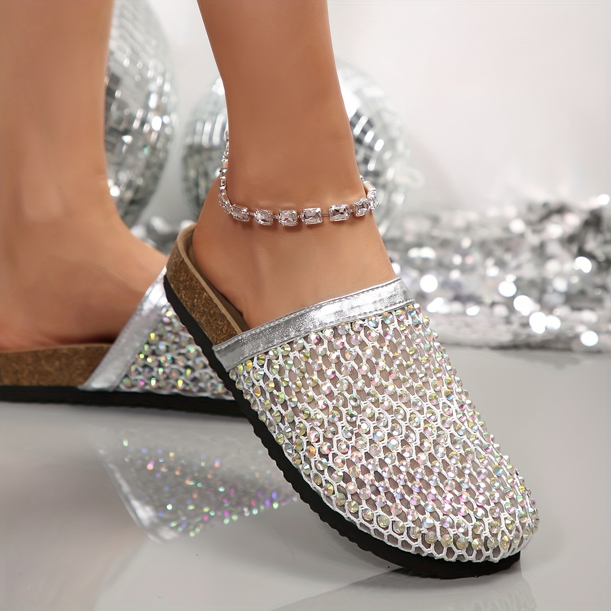 women's summer embellished synthetic leather Temu Portugal