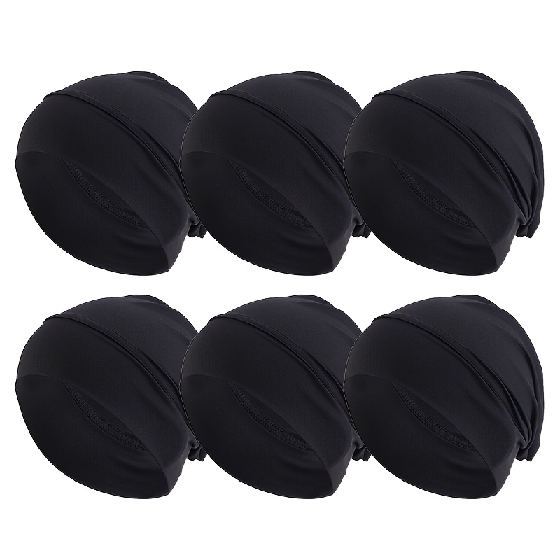 6pcs Set Muslim Undercap and Headscarf Caps