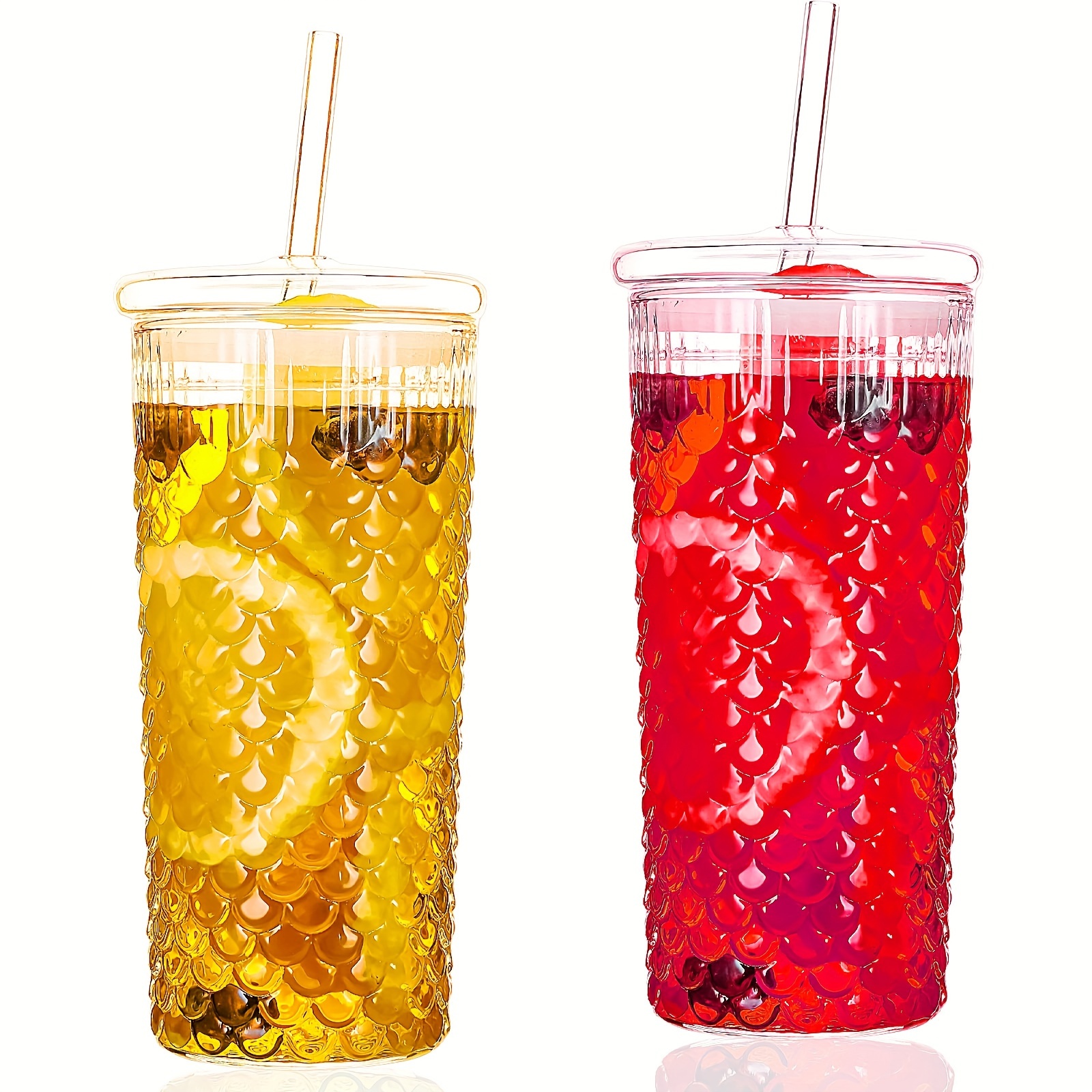 lv wine glasses LAV Gaia 6-Piece Multi Colored Stemless Wine Glasses Set, 16 oz  LAV-US