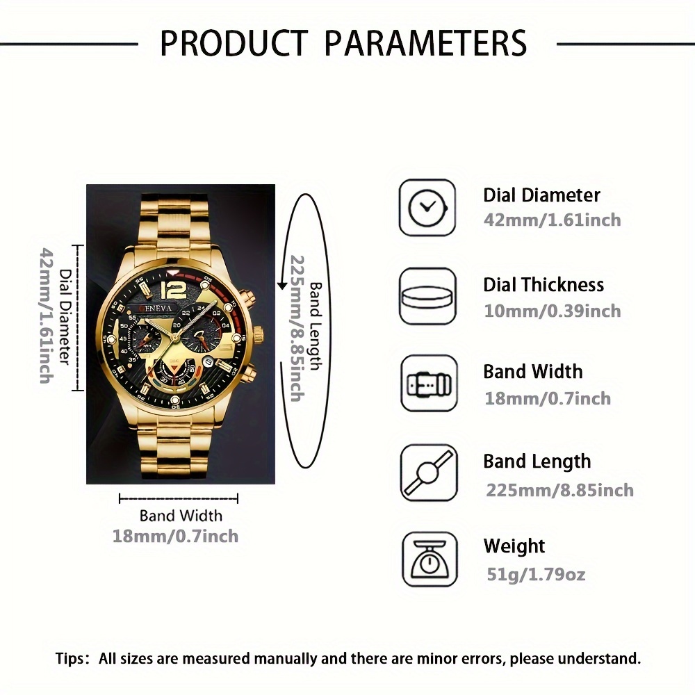 Fashionable Men's Round Quartz Watch for All Occasions
