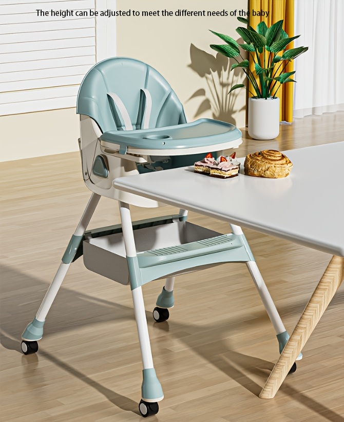 High chair setup for toddlers