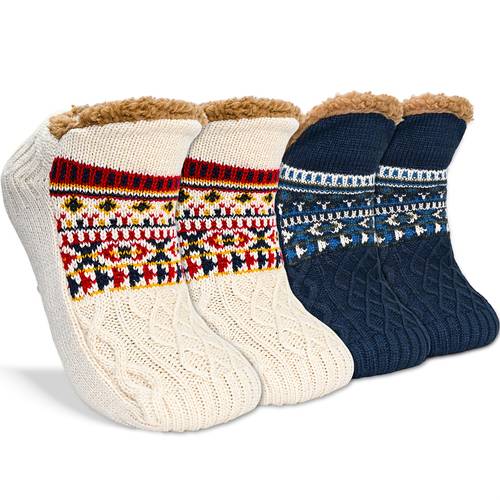 cozy and soft for men warm knitted socks fluffy for the bed a pair of non slip socks a gift for family and parents to and your warm this winter