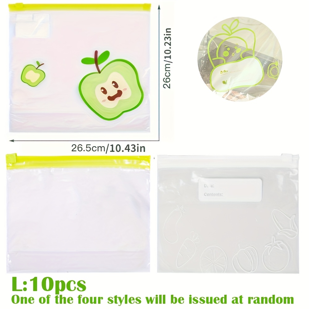 10 15 20pcs of 1 set reusable zipper bag with widen bottom design food grade transparent storage bag sealing plastic container for travel freezer camping and kitchen home accessories details 11