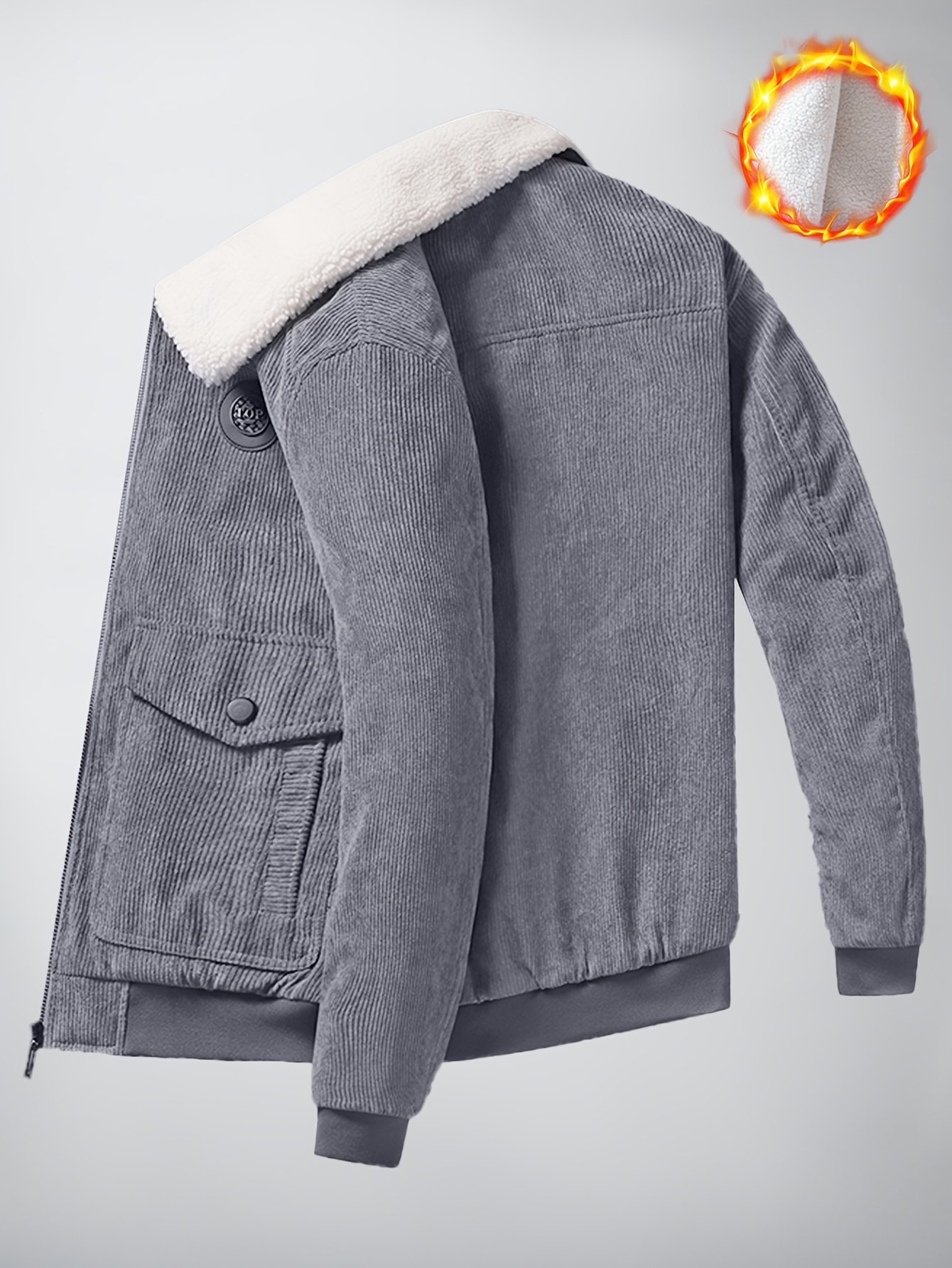 Strickjacke Herren Herren Jacken GefÃ¼ttert Windbreaker Gefüttert