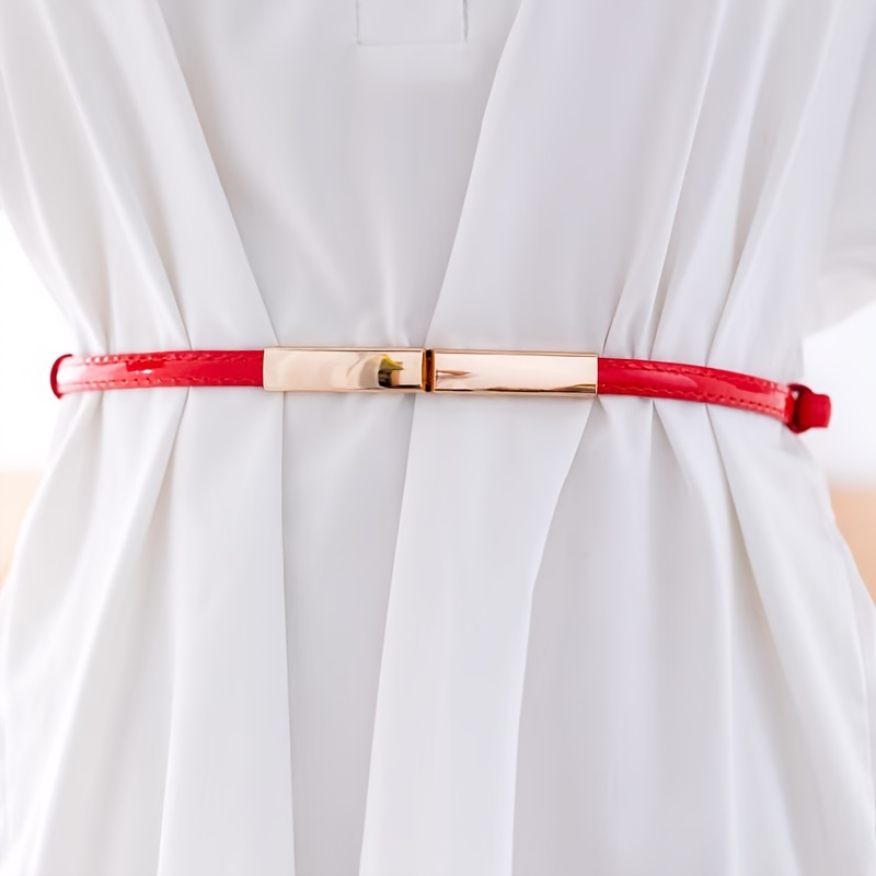 Women's Fresh Adjustable Belt Accessory for Versatile Dresses