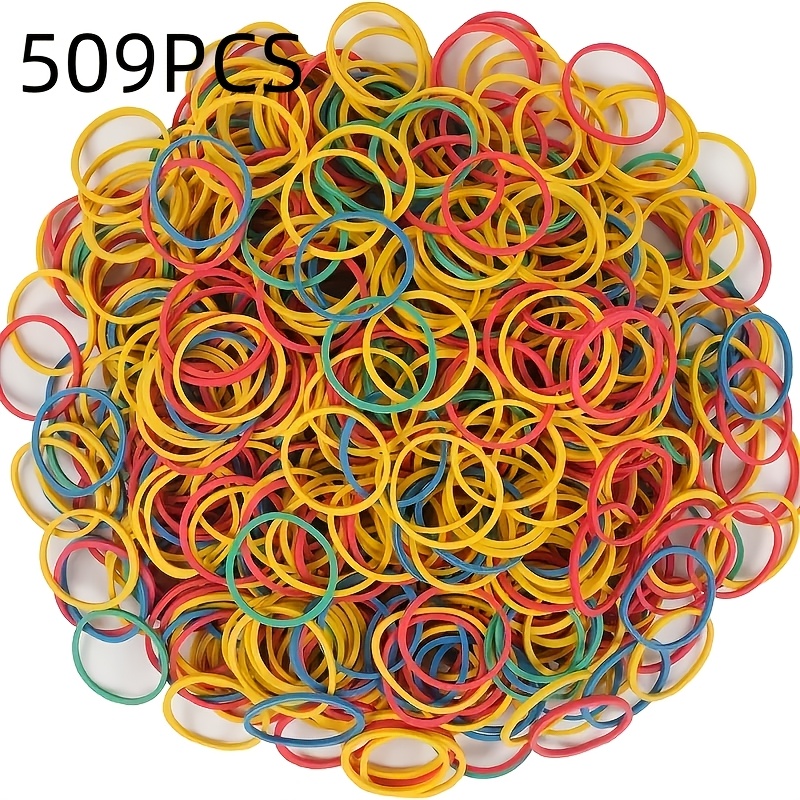 . 109/309/509/color Thickened Elastic Rubber Band - Durable Storage Strap For Office, School, Home, Party, Handicrafts - Tie Paper, Manage Wire, Pack