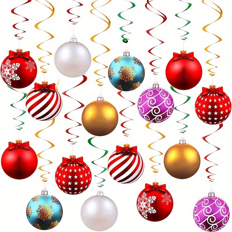 

30pcs Christmas Ornaments Hanging - Decorations, Seasonal Enhancers, , For Age 14+