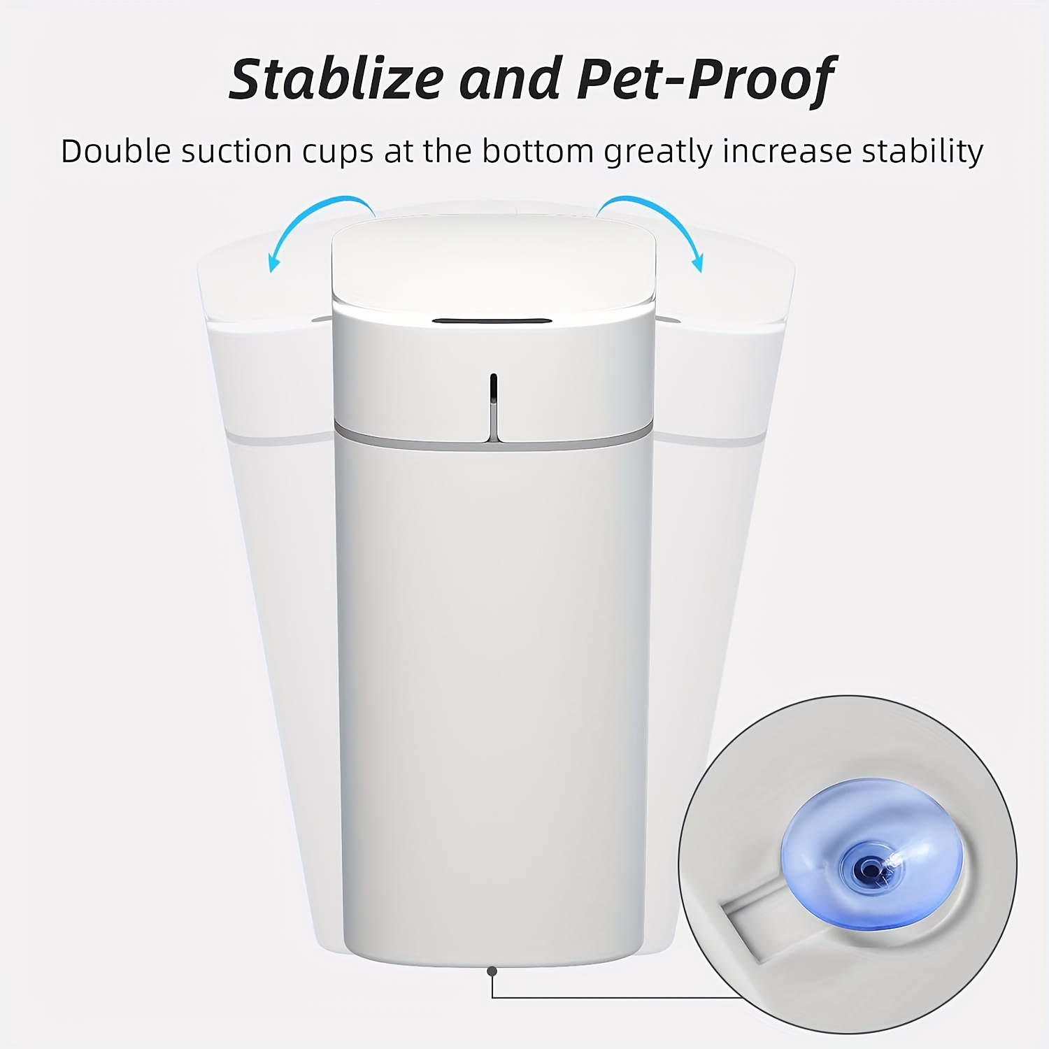 

Bathroom , , 3.5 Gallon Lid And 2 Rolls Of , Auto-adsorption Small For , Bathroom, .