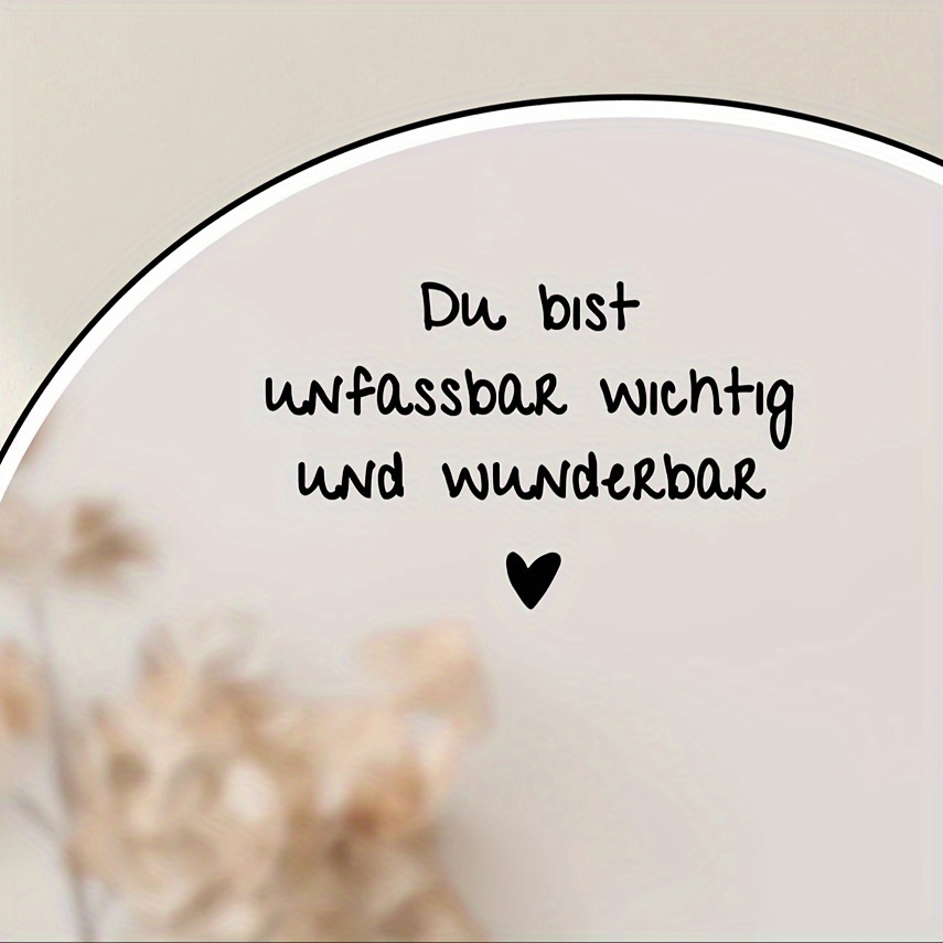   wichtig - spiegel-aufkleber, autoaufkleber - Temu Germany